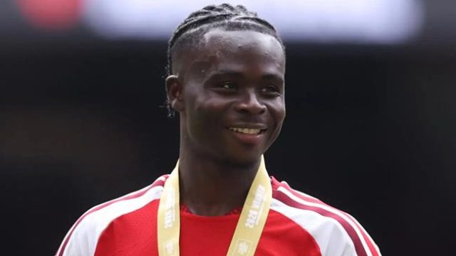 Bukayo Saka được vinh danh tại lễ trao giải Ballon d’Or 2026