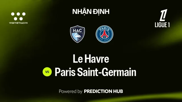 Nhận định Le Havre vs Paris Saint-Germain: Paris Saint-Germain hơn về đẳng cấp nhưng Le Havre có thể cầm hòa