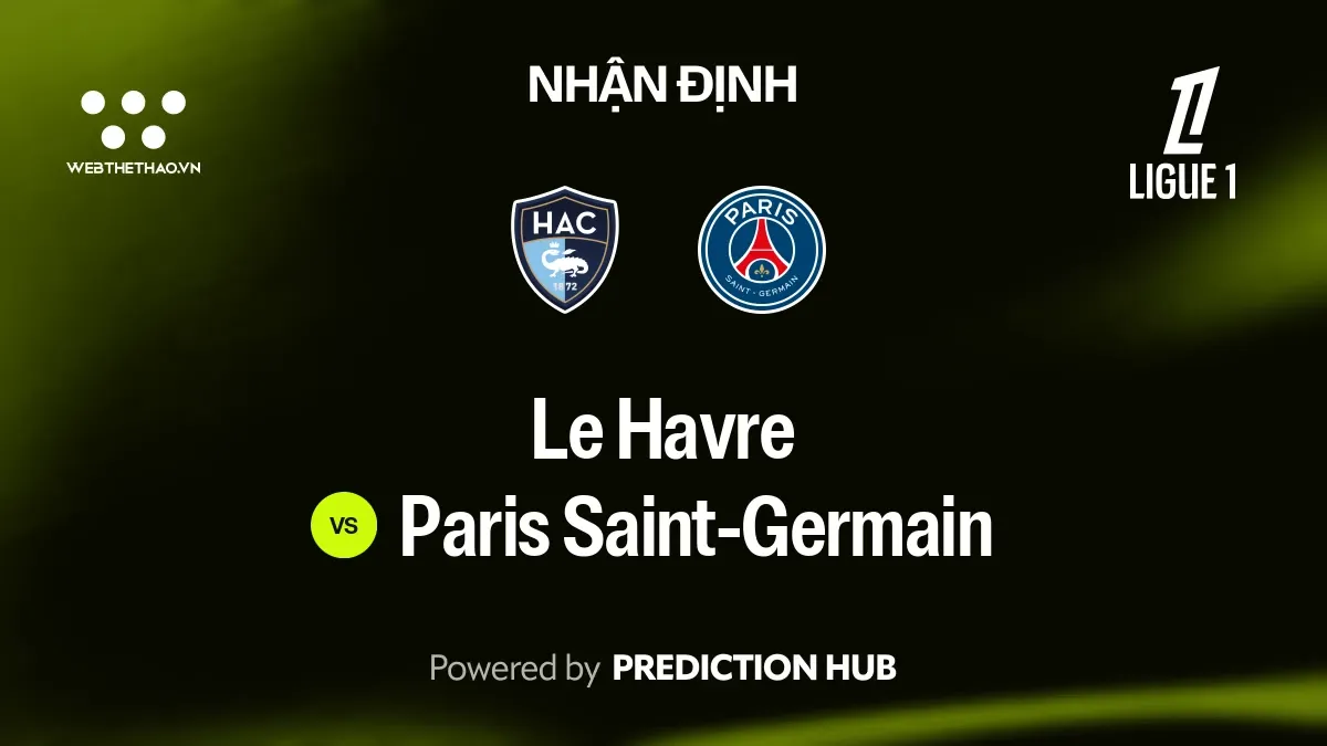 Nhận định Le Havre vs Paris Saint-Germain: Paris Saint-Germain hơn về đẳng cấp nhưng Le Havre có thể cầm hòa